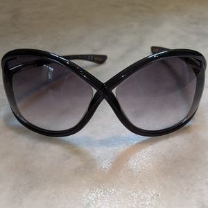 Tom Ford Whitney oversized soft round sunglasses